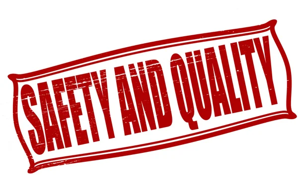 Safety and quality — Stock Vector