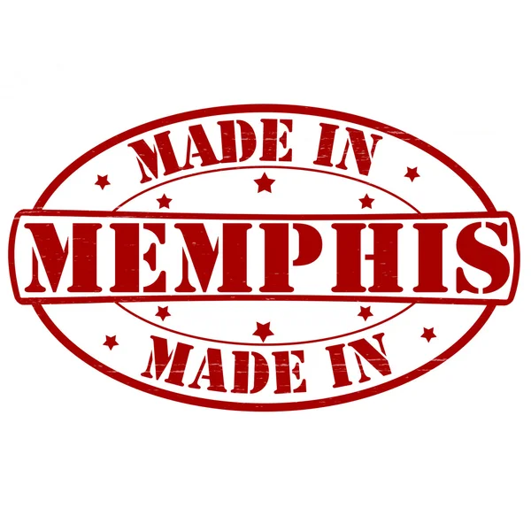 Fabriqué à Memphis — Image vectorielle