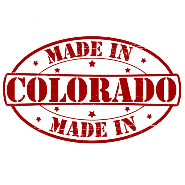 Made in Colorado — Stock Vector