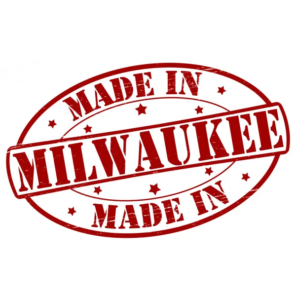 Fabriqué à Milwaukee — Image vectorielle