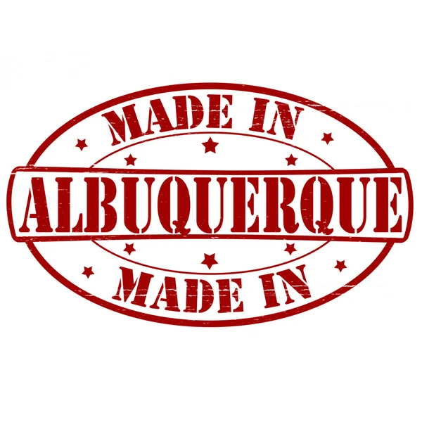 Made in Albuquerque — Stock Vector