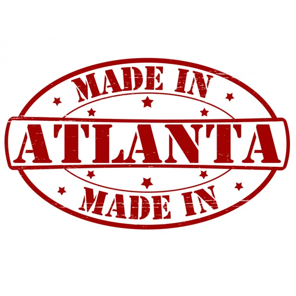 Hecho en Atlanta — Vector de stock