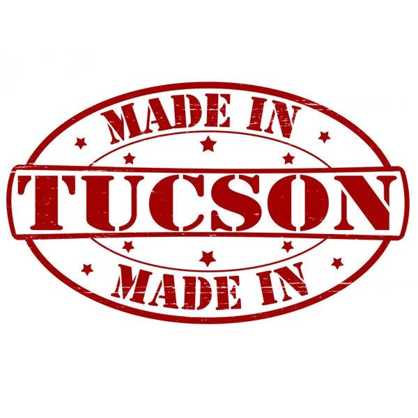 Hecho en Tucson — Archivo Imágenes Vectoriales