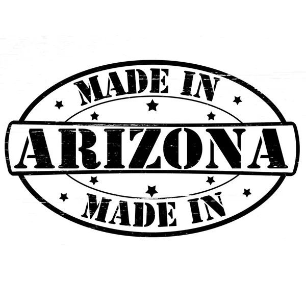 Fabriqué en Arizona — Image vectorielle