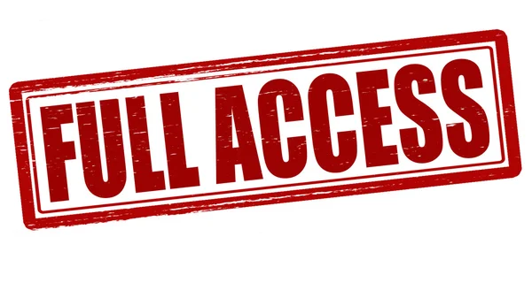 Πλήρη πρόσβαση — Διανυσματικό Αρχείο
