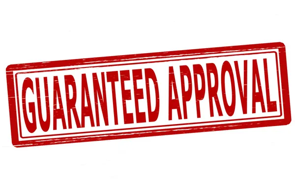 Guaranteed approval — Stock Vector