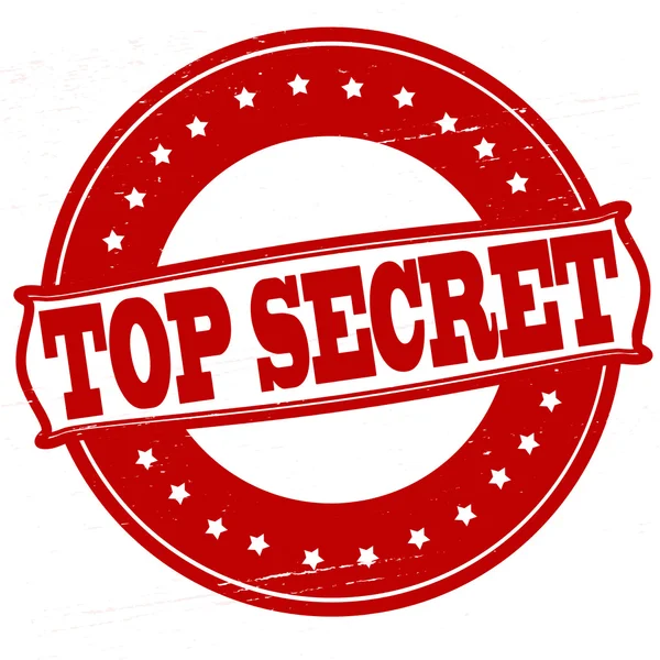 Top secret — Stock Vector