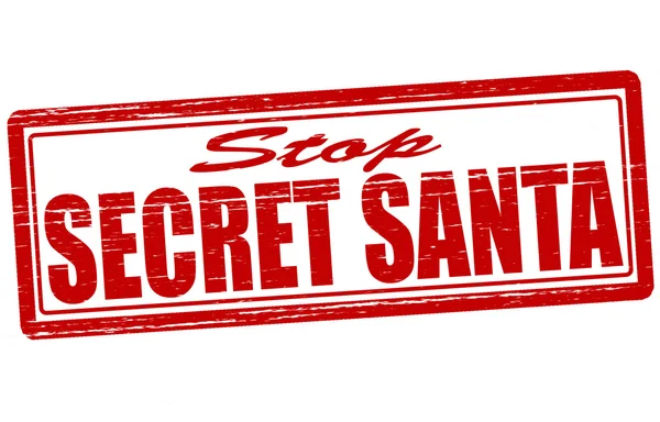 Secret Santa — Stock Vector