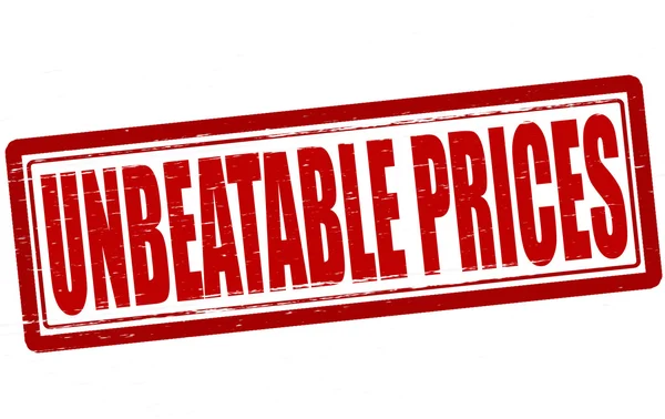 Precios imbatibles — Vector de stock