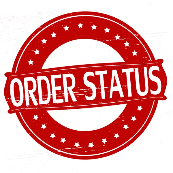 Order status — Stock Vector