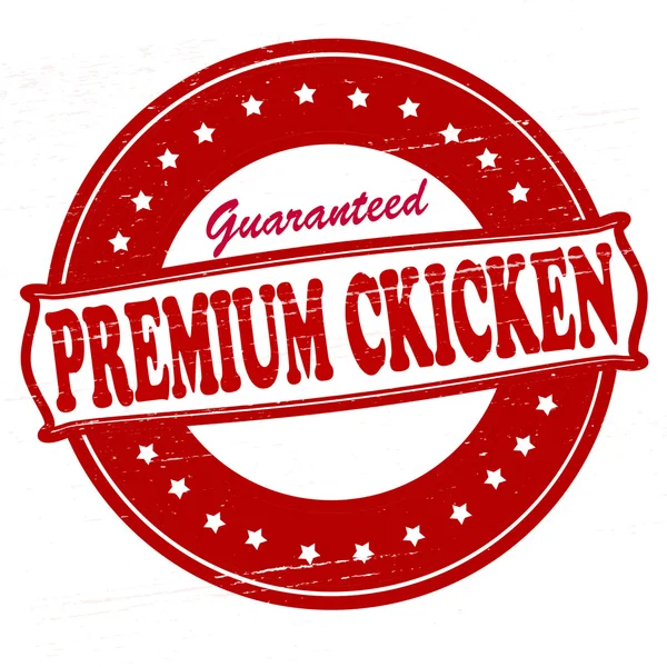 Pollo premium — Archivo Imágenes Vectoriales