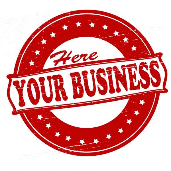 Ваш бизнес — стоковый вектор