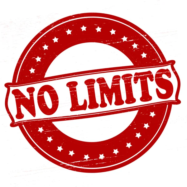 No limits — Stock Vector