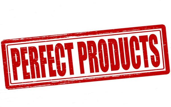 Productos perfectos — Vector de stock
