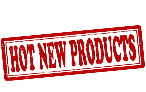 Forró új termékek — Stock Vector