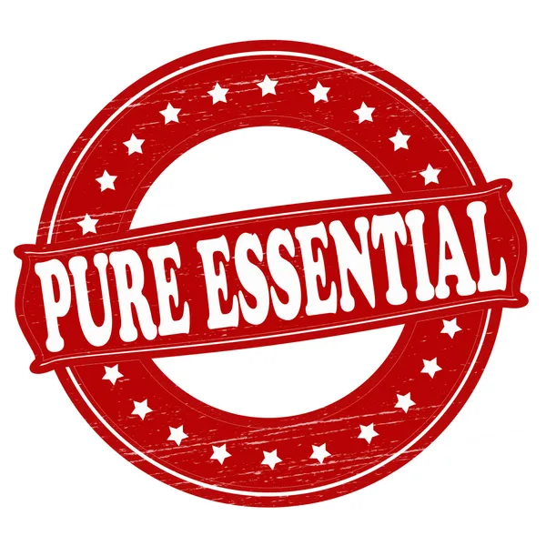 Pure essential — Stock Vector