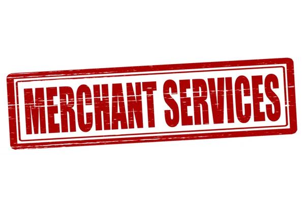 Services marchands — Image vectorielle