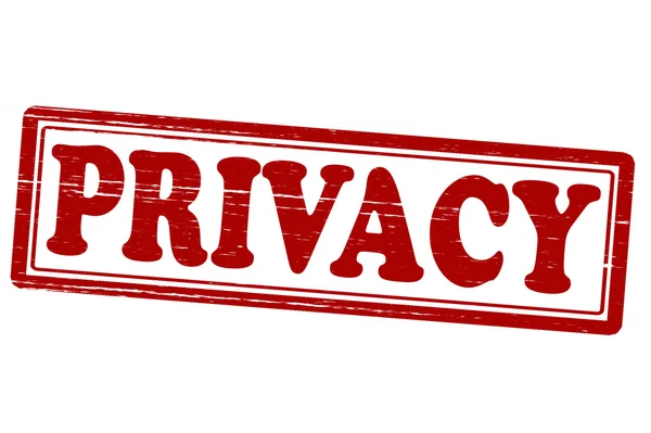 Privacidade — Vetor de Stock