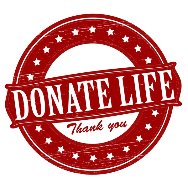 Donate life — Stock Vector