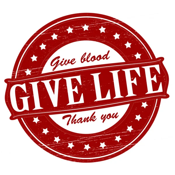 Give life — Stock Vector