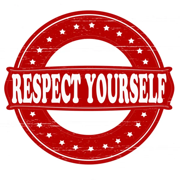 Respect yourself — Stock Vector