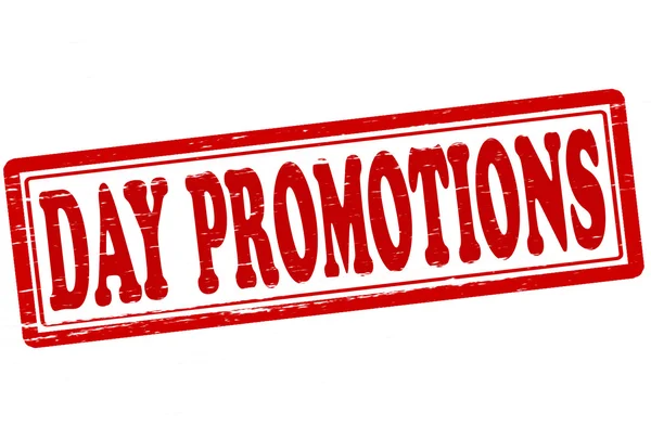 Day promotions — Stock Vector