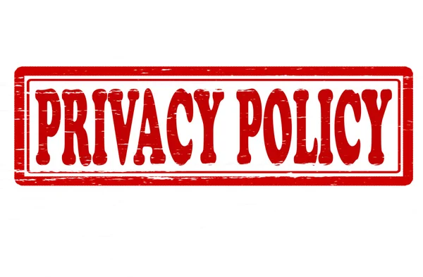 Privacy politica — Vettoriale Stock