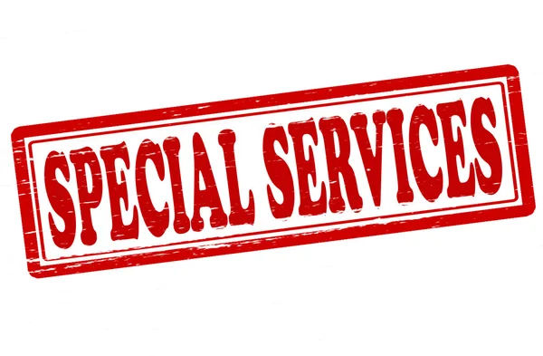 Servicios especiales — Archivo Imágenes Vectoriales