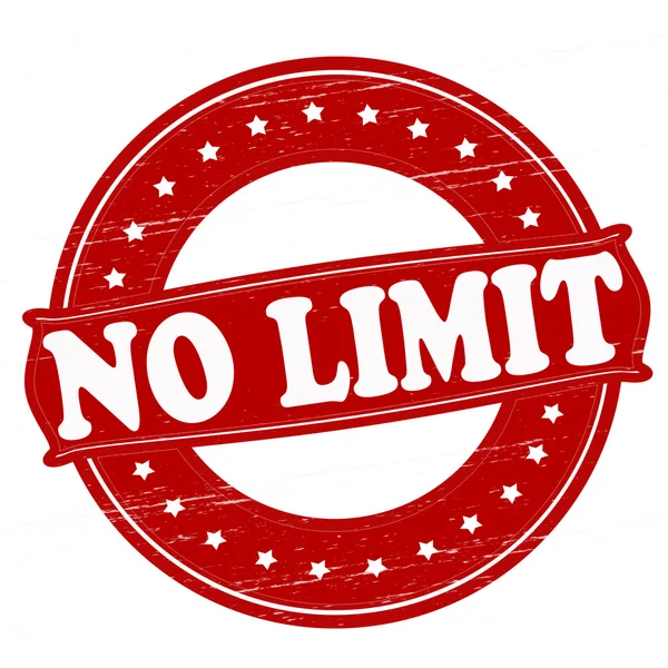 No limit — Stock Vector