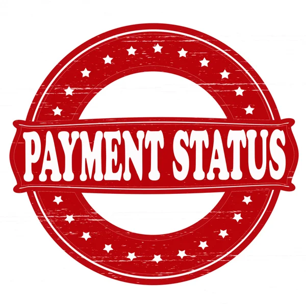 Payment status — Stock Vector