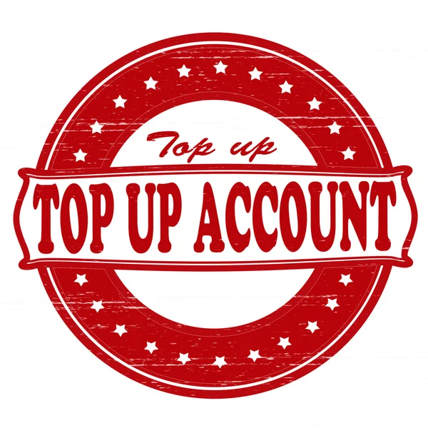 Top up account — Stock Vector
