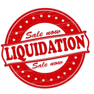 Liquidation clipart