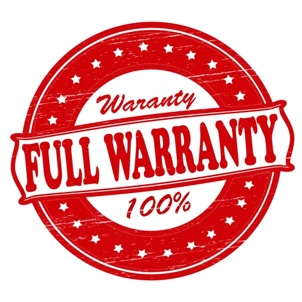Full warranty — Stock Vector