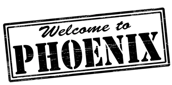 BIENVENUE À PHOENIX — Image vectorielle