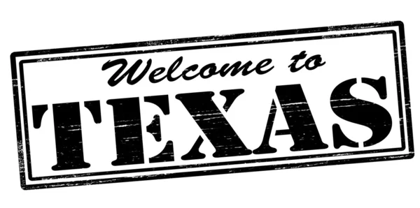 Bienvenido a Texas — Vector de stock