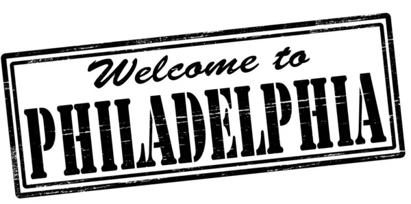 BIENVENUE À LA PHILADELPHIE — Image vectorielle