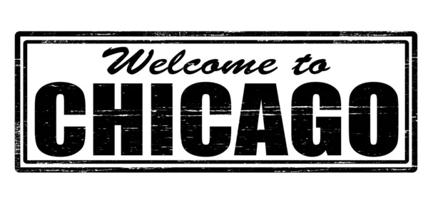 Welcome to Chicago — Stock Vector