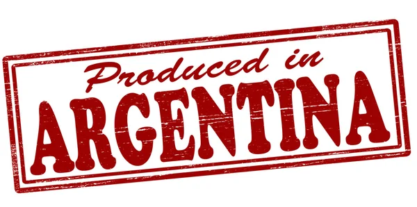 Produceras i argentina — Stock vektor