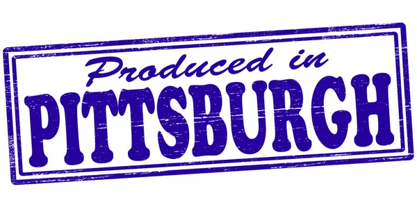 Produceras i pittsburgh — Stock vektor