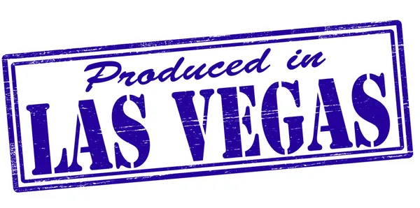 Produced in Las Vegas — Stock Vector