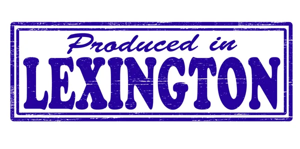Prodotto in Lexington — Vettoriale Stock