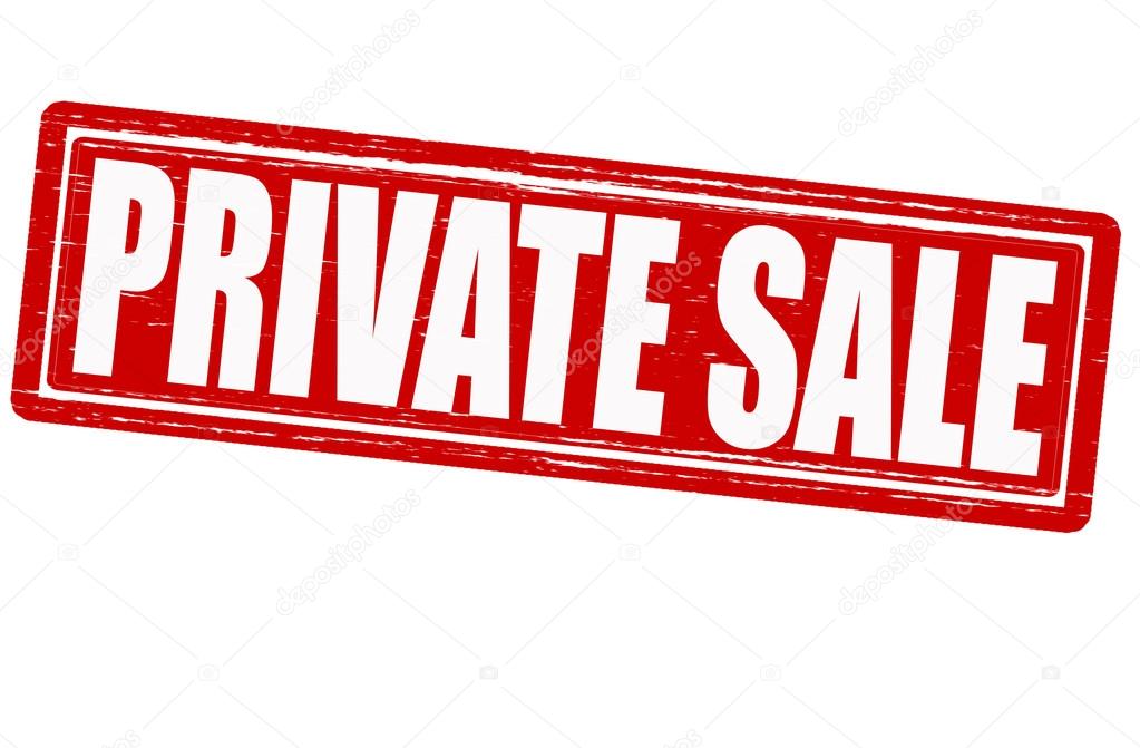 Private sale