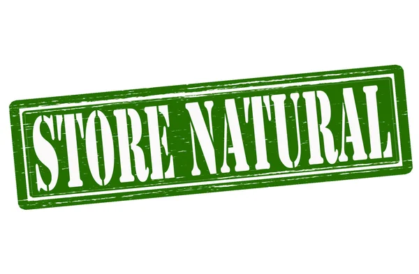 Tienda natural — Vector de stock