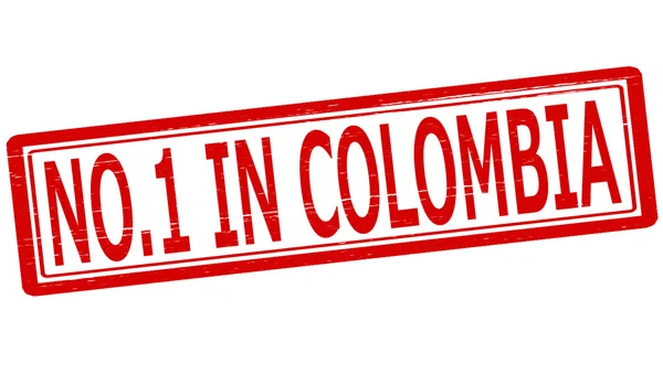Никто в Колумбии — стоковый вектор