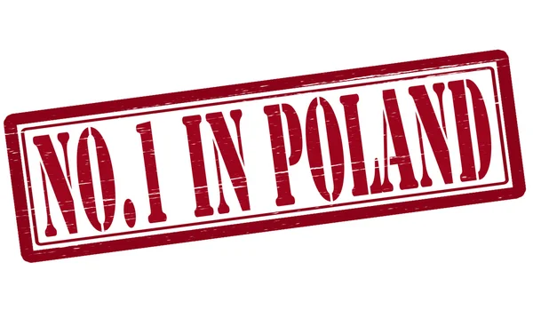 No one in Poland — Stock Vector