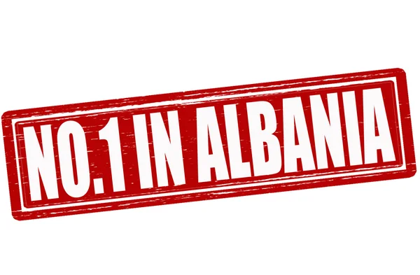 Ingen i Albanien – Stock-vektor