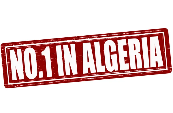 Nikdo v Alžírsku — Stockový vektor