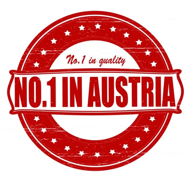 Ninguém na Áustria — Vetor de Stock