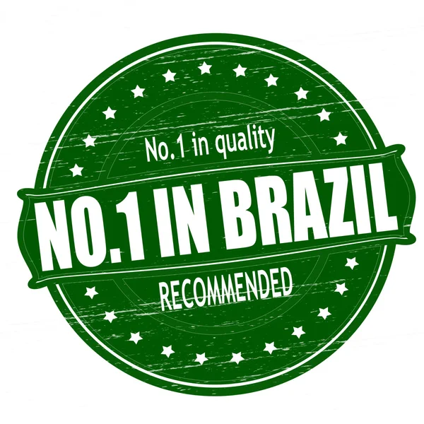 Personne au Brésil — Image vectorielle