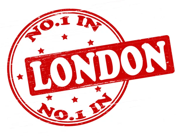 No one in London — Stock Vector